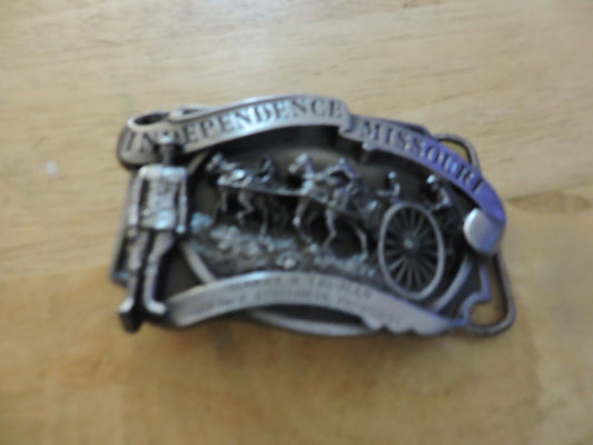 INDENDENCE MISSOURI BELT BUCKLE 337 OF 500 SISKIYOU 1988