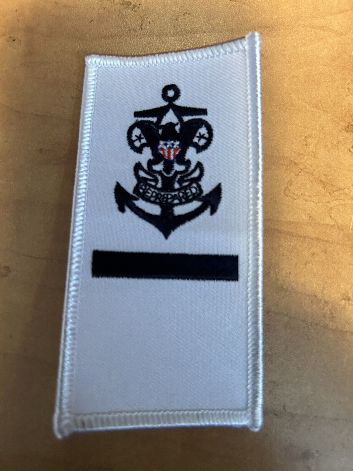 BSA: White Sea Scout "Apprentice Rank" Patch (Brand New/Never issued)