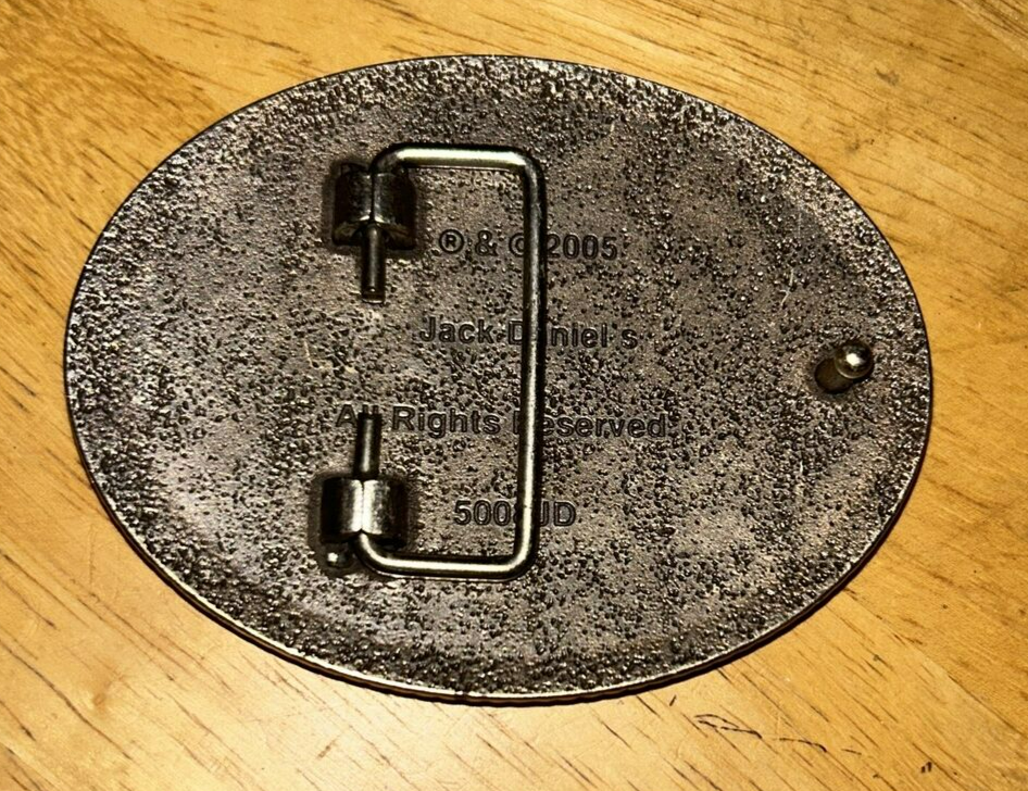 Vintage Jack Daniels Belt Buckle (Old No. 7 Brand)