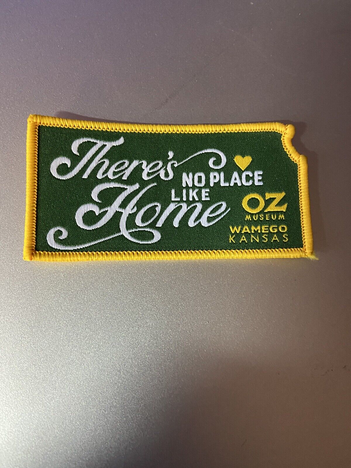OZ MUSEUM (Wamego, KS.) "There's No Place Like Home" Patch
