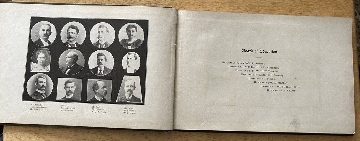 THE CENTRALIAN CLASS OF 1899 FIRST CENTRAL HIGH SCHOOL ANNUAL