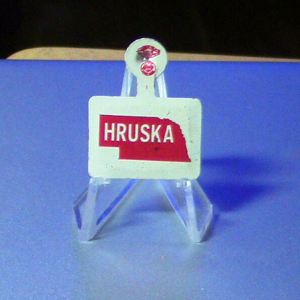 Republican Candidate: ROMAN LEE HRUSKA (State Senator, Nebraska) Lapel Pin