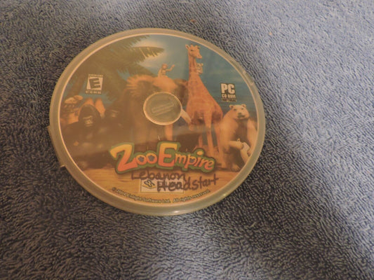 Zoo Empire: Lebanon Headstart (CD, PC)