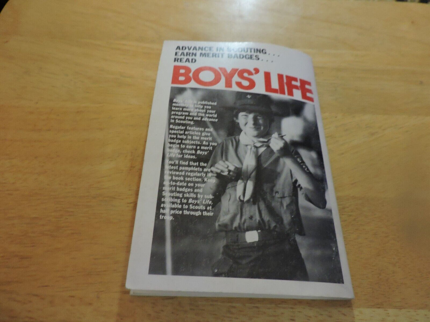 BOY SCOUTS OF AMERICA OCEANOGRAPHY  MERIT BADGE BOOK, 1985