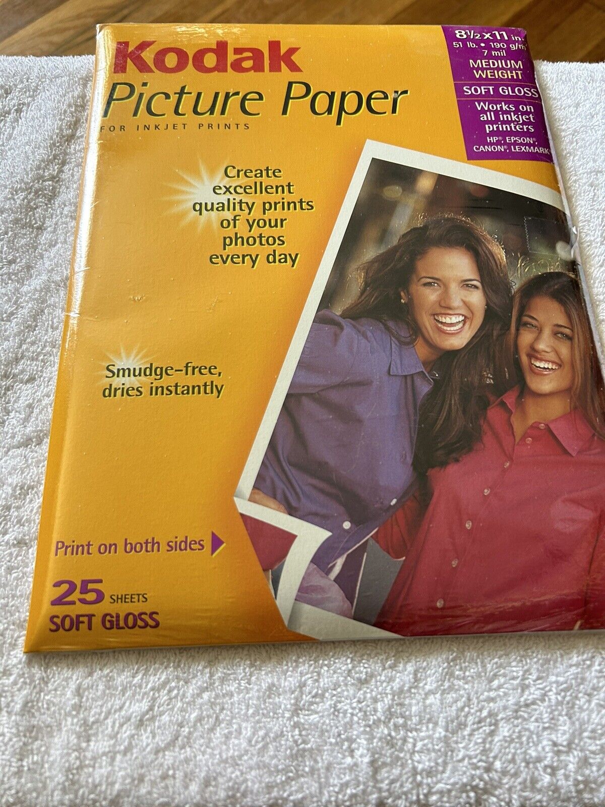 KODAK PICTURE PAPAER FOR INKJET PRINTS--8.5X11 INCHES NEW