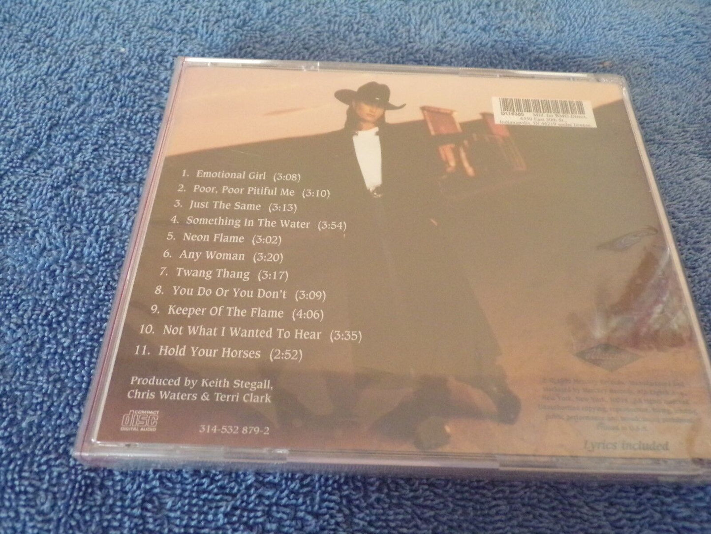 Just the Same by Terri Clark (CD, Nov-1996, Mercury Nashville)