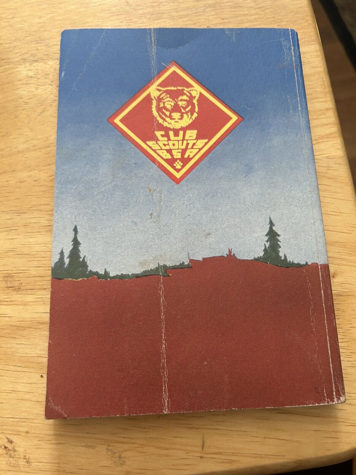 BEAR CUB SCOUT BOOK 1954 (previously owned and used)