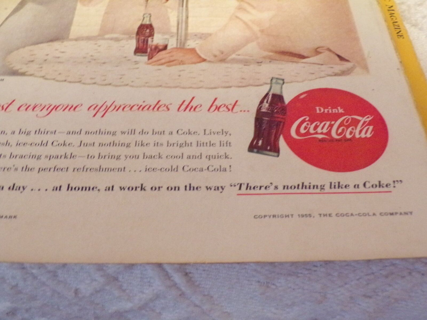 Coca-Cola Advertisement (1956, National Geographic)
