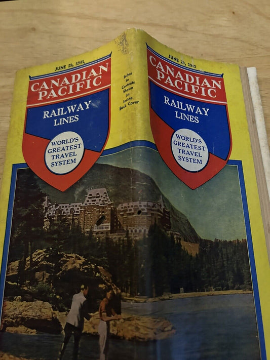 CANADIAN PACIFIC RAILWAY LINES JUNE 29 . 1941