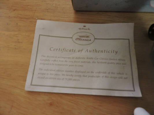 HALLMARK KIDDIE CAR CLASSIC 1935