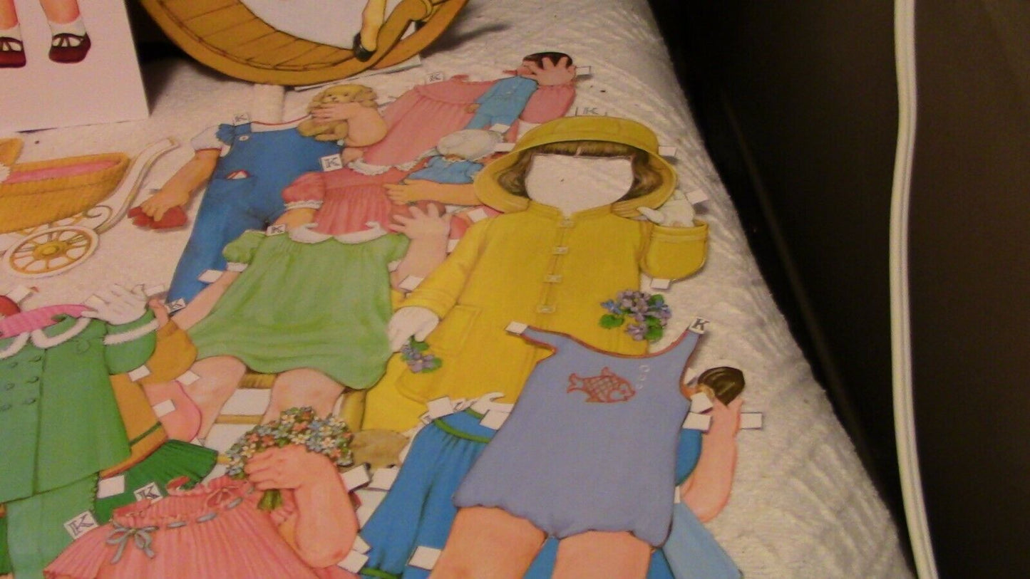 BEST FRIEND PAPER DOLLS--KATE AND CHARLES