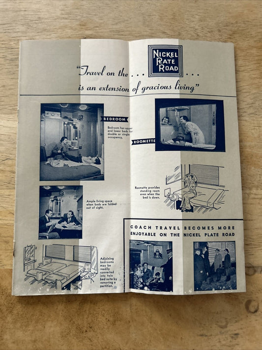 Nickel Rate Road Passenger Schedule Apr 24 1960