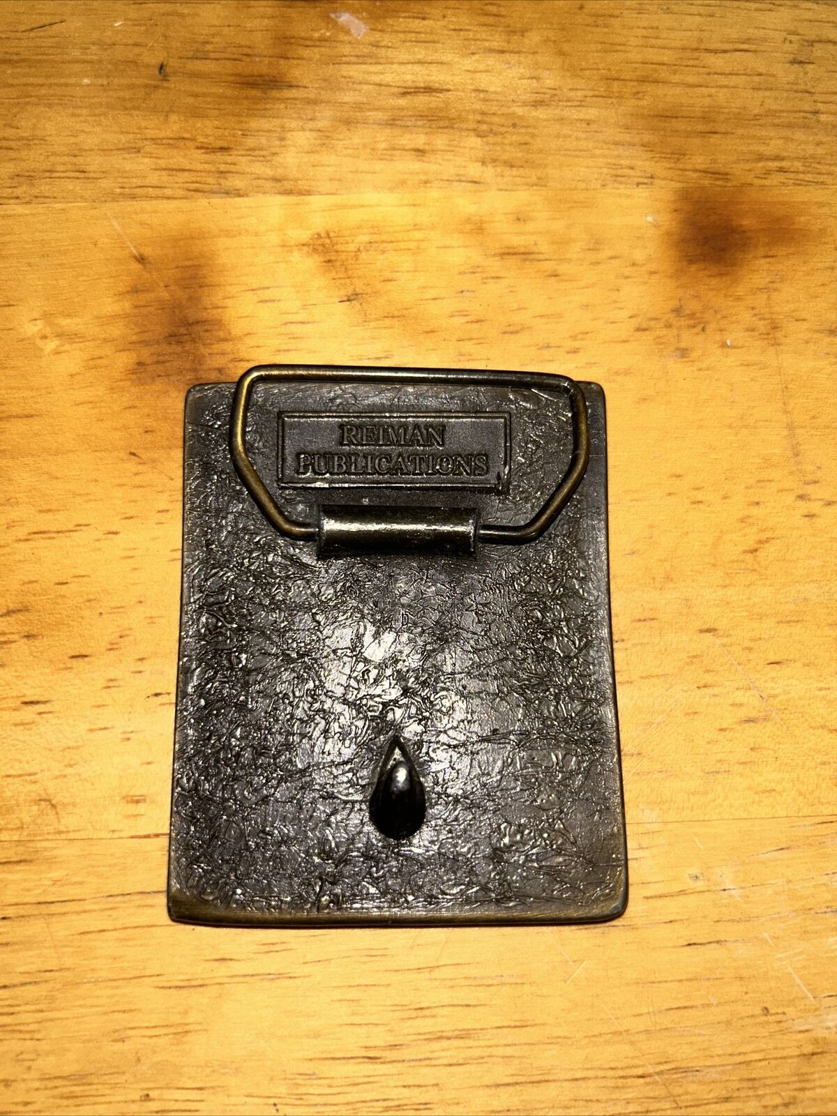 Vintage Reiman Publications "Wheat Belt" Buckle