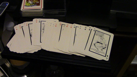 YOU KNOW YOU'RE OVER 50 WHEN.... DECK OF CARDS