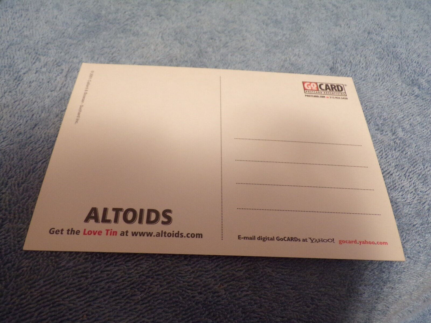 Valentine's Day Postcard: "Let's Get Hot n' Heavy"