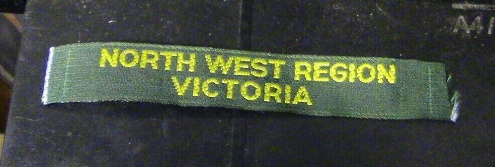 Australian Scouting Program: Scout Uniform Patch (NW Region, Victoria)