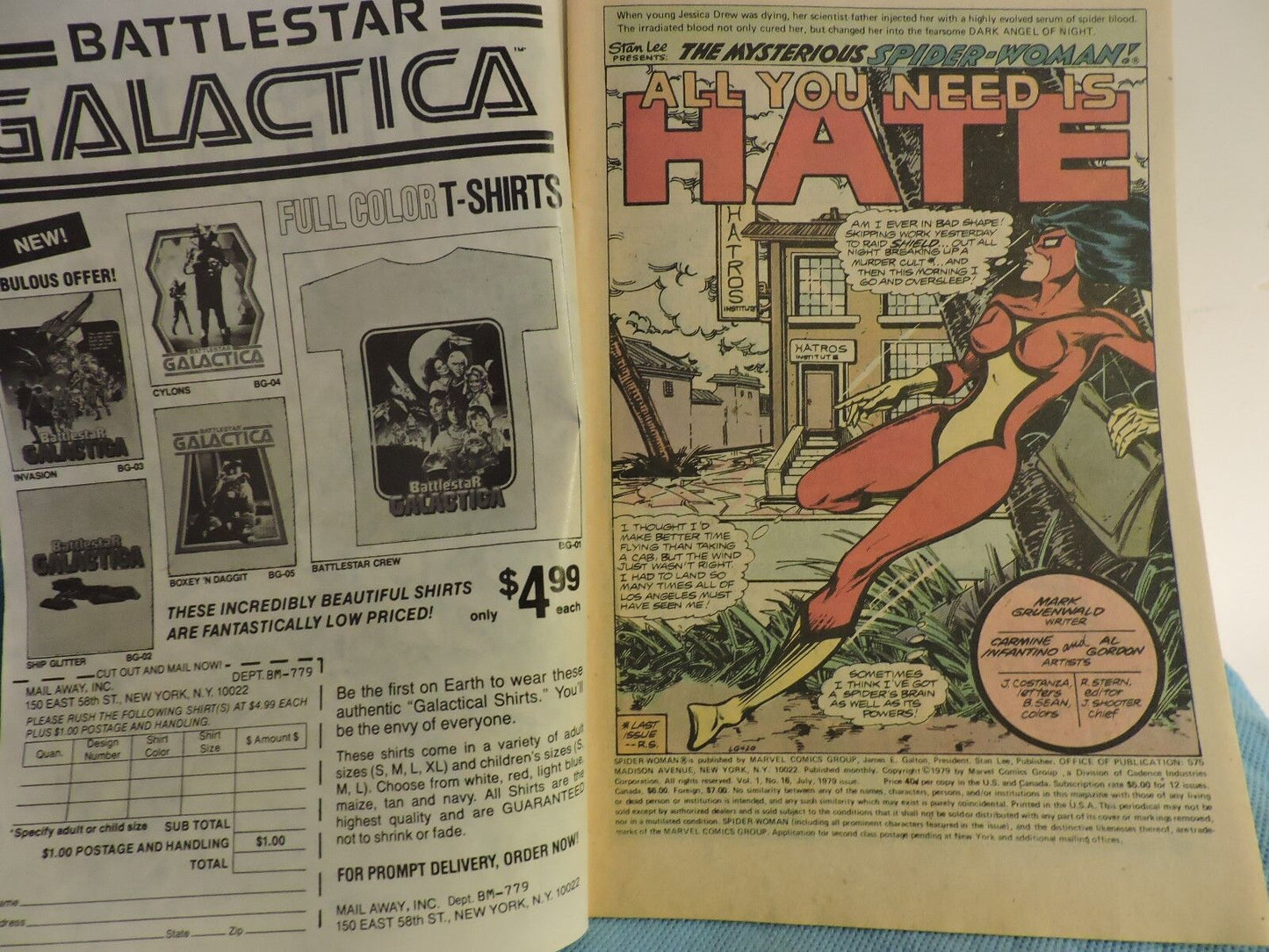 Spider-Woman Comic Book #16 1979