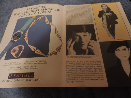 Playbill for When we are Married at Whitehall Theatre, July 1986