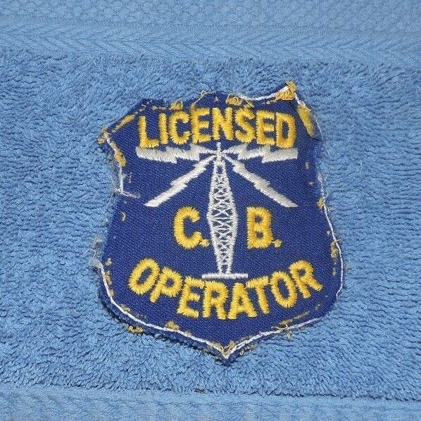 "Breaker Breaker 19"-Vintage Licensed C.B. Operator Patch