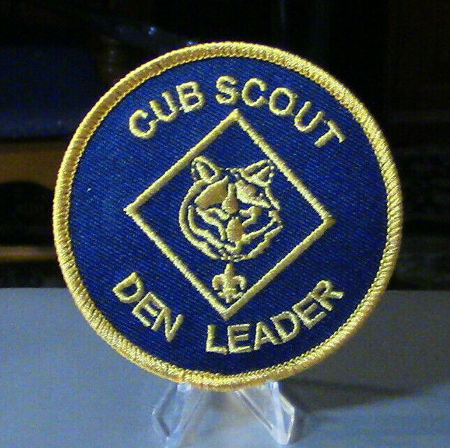 Official BSA: Cub Scout Den Leader Uniform Patch