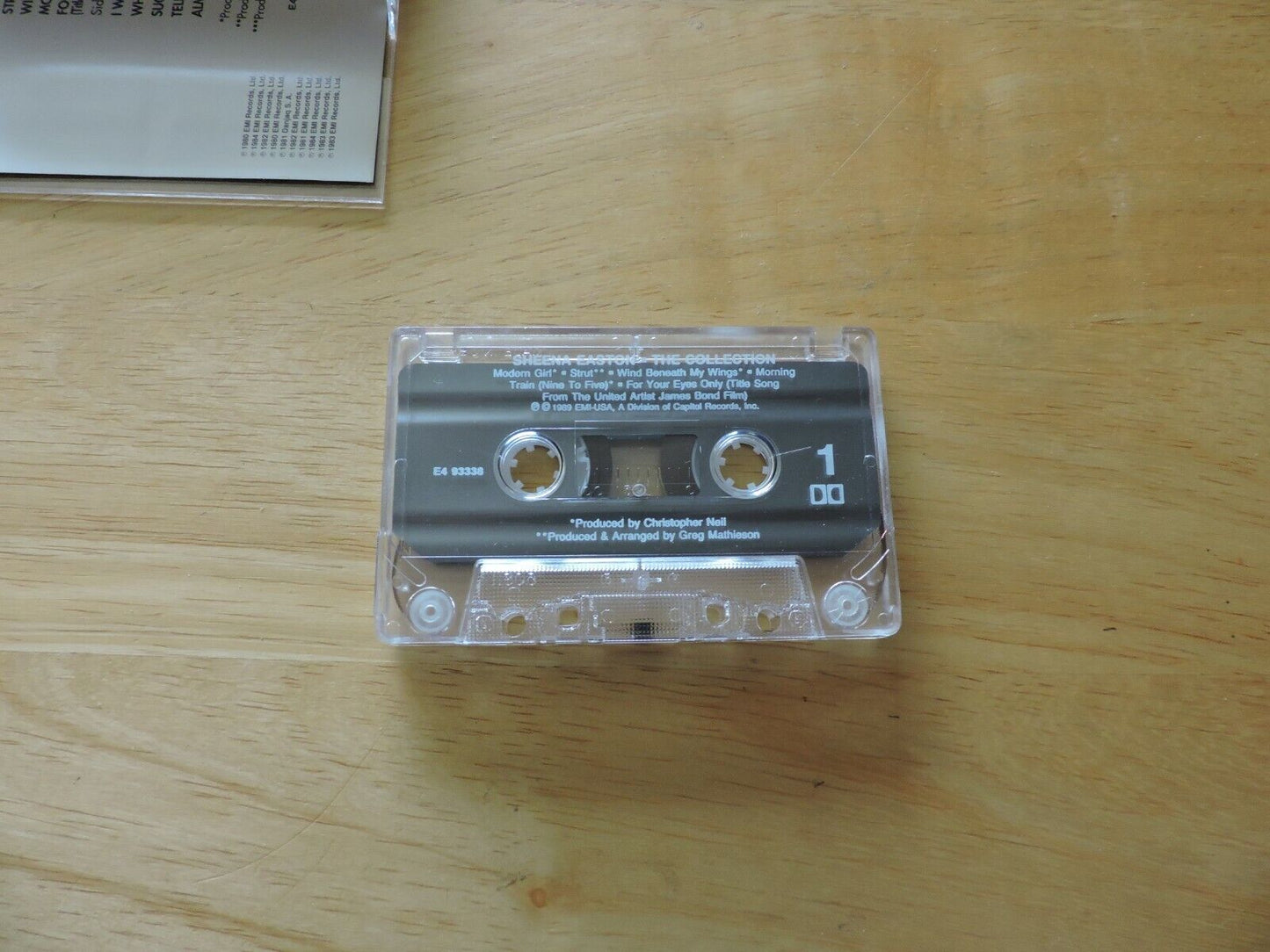 Sheena Eastin The Collection Cassette Tape