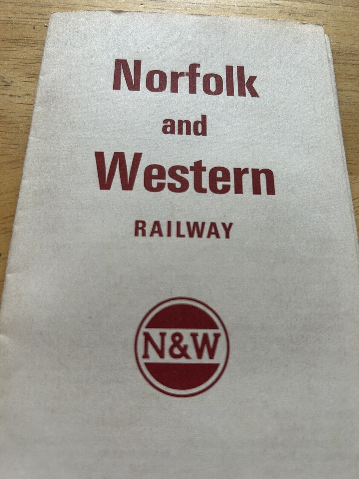 NORFOLK AND WESTERN RAILWAY SYSTEM PASSENGER TRAIN SCHEDULES OCTOBER 31, 1965