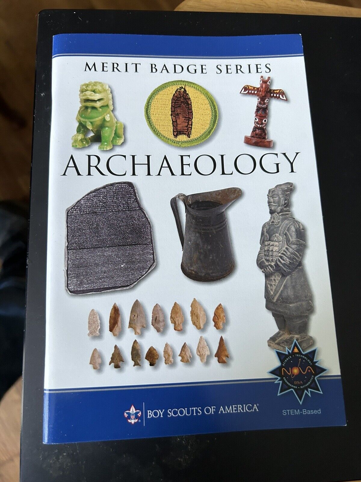 BOY SCOUTS OF AMERICA: ARCAEOLOGY MERIT BADGE BOOK, Current Printing