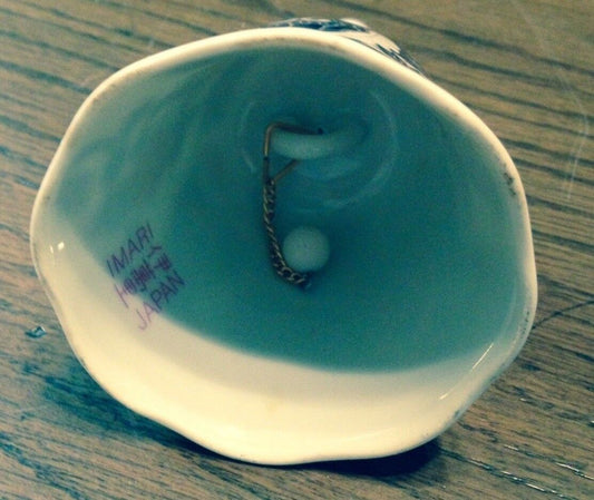 IMARI JAPAN FINE PORCELAIN CHINA BELL ~ MARKED