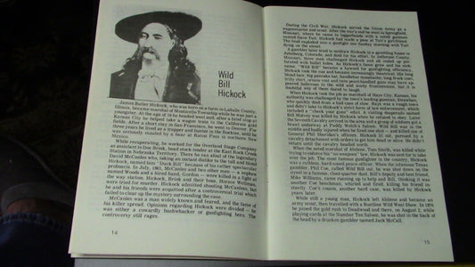 Vintage 1972 George Turner's book of Gun Fighters