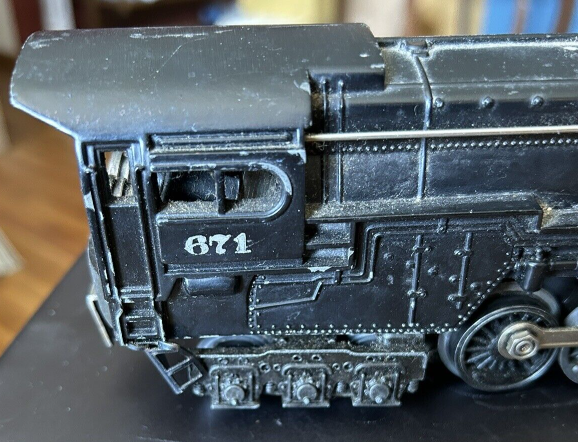 Lionel 2020 6-8-6 locomotive SMOKE BULB 1946 S2 Steam Turbine