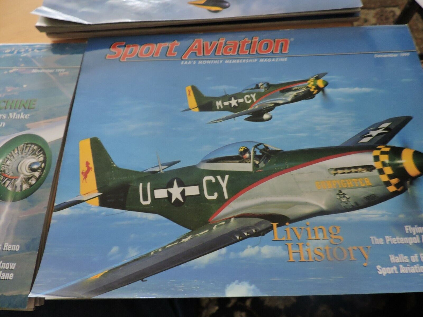 SPORT AVIATION EAA'S MONTHLY MAGAZINE, JULY, SEPTEMBER-DECEMBER 1999 (5)