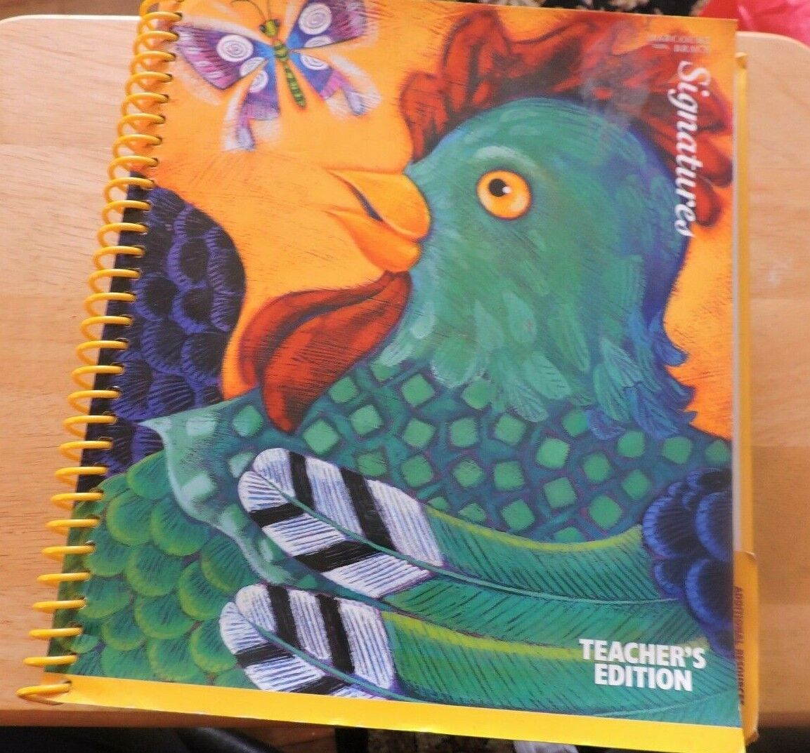 HARCOURT BRACE--SIGNATURES. TEACHER'S EDITION 1997