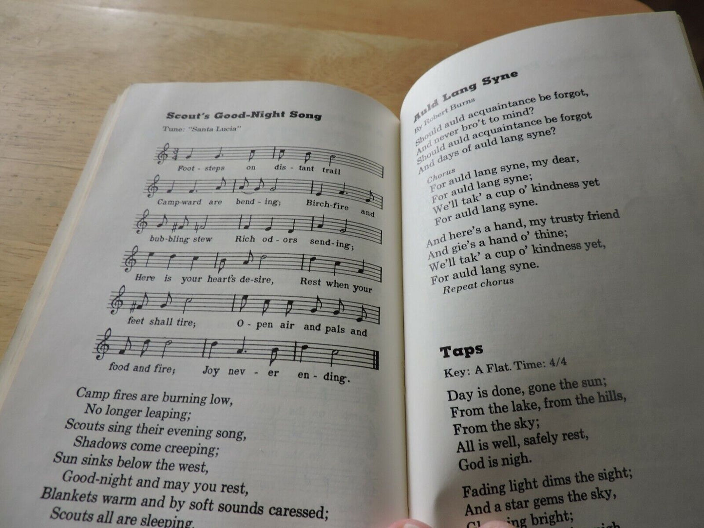 BOY SCOUT SONGBOOK 1963 150 SONGS