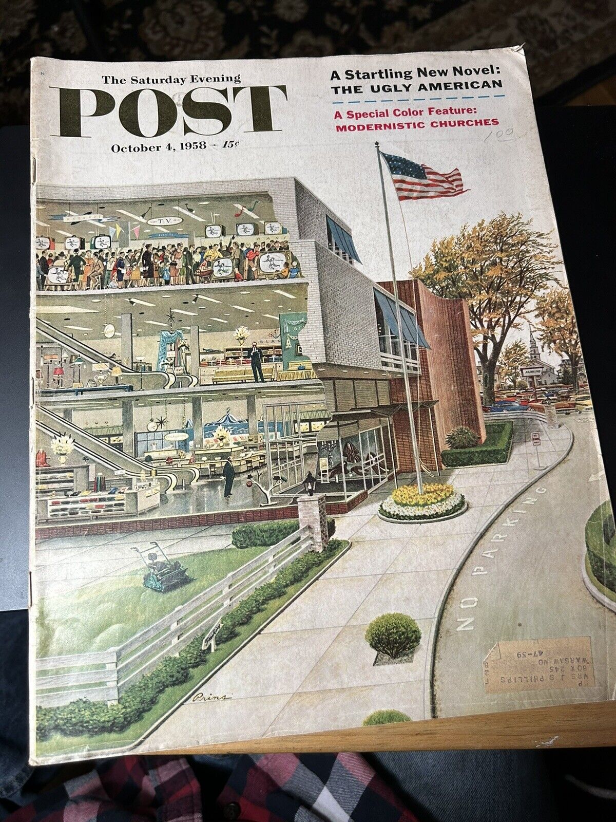 Saturday Evening Post Oct 4 1958 The Ugly American (Only One?)