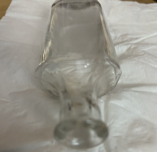 VINTAGE MEDICINE BOTTLE (EMPTY) 3iv ON BOTTLE 5.75X2X1.25 INCHES