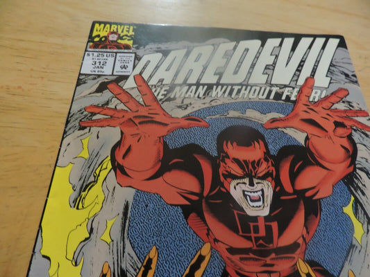 : DAREDEVIL THE MAN WITHOUT FEAR: INTO THE FIRE #312 JAN. 1993