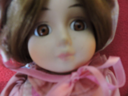 BRINN PORCELAIN DOLL--15 INCHES TALL--1986