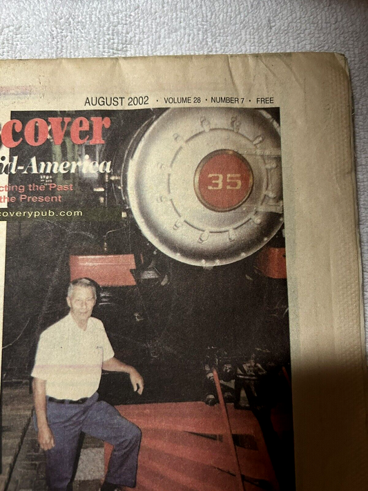 DISCOVER MID-AMERICA NEWSPAPER- CONNECTING THE PAST WITH THE PRESENT AUGUST 2002
