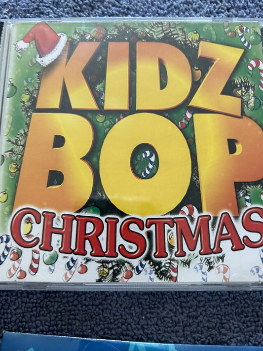 KIDZ BOP LOT OF 2 CDs: KIDZ BOP CHRISTMAS (2002) & KIDZ BOP 2 (2009 NEW)