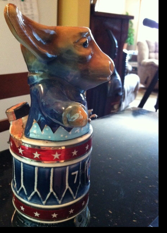 Democratic Collectable: JIM BEAN 1976 DONKEY DECANTOR