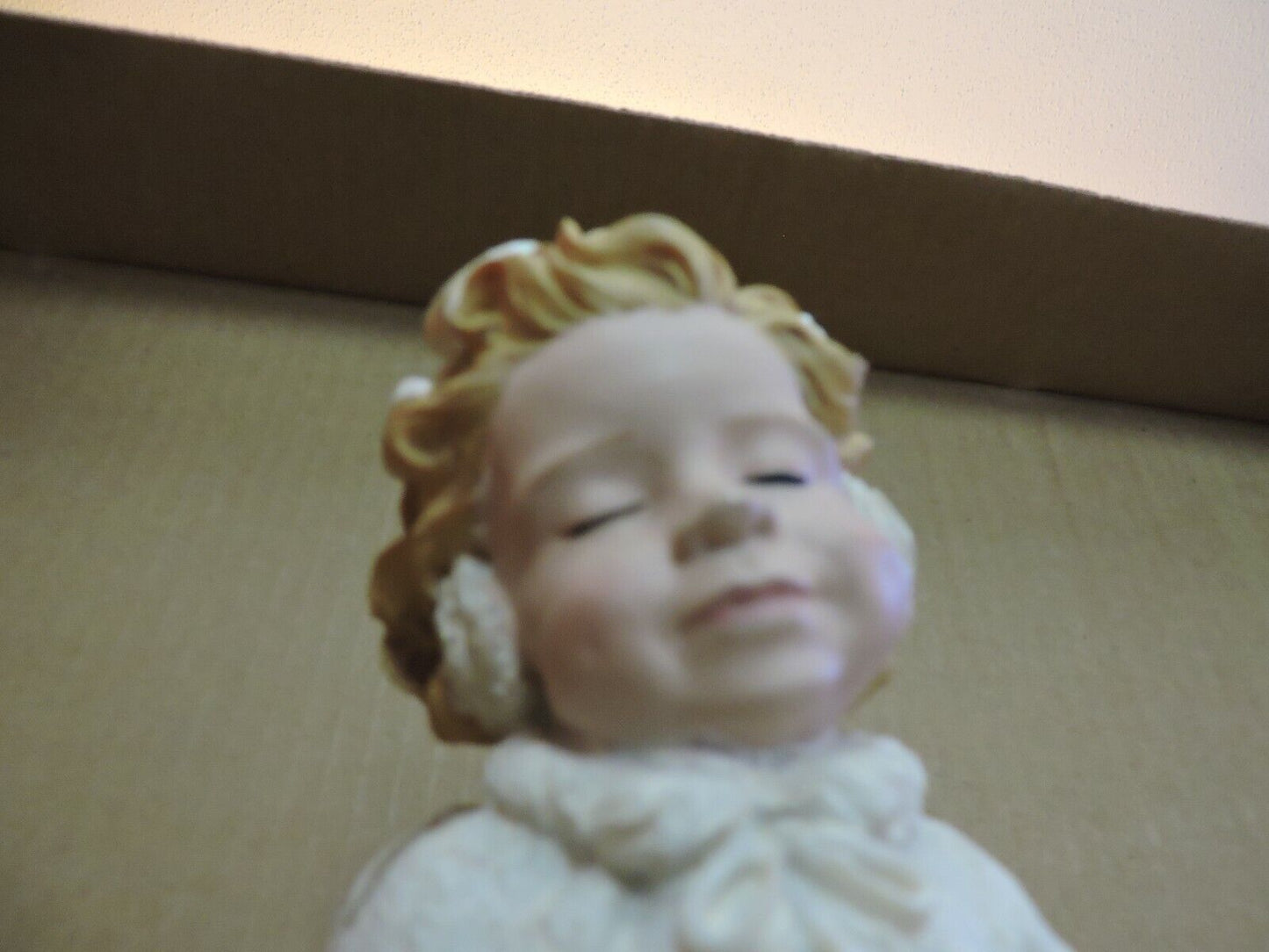 BABY ANGEL 7.5 INCHES TALL--CERAMIC