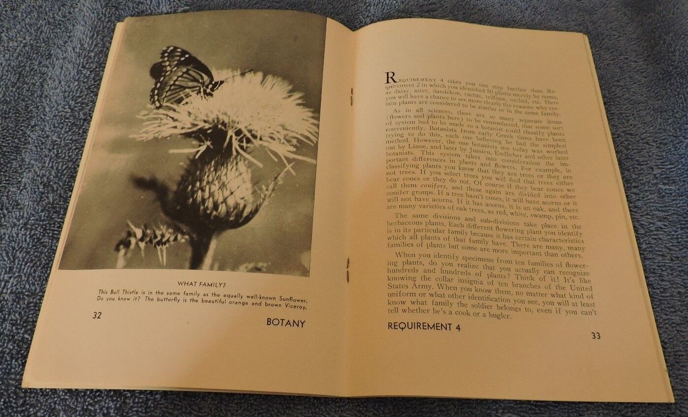 Botany Merit Badge Series--1959