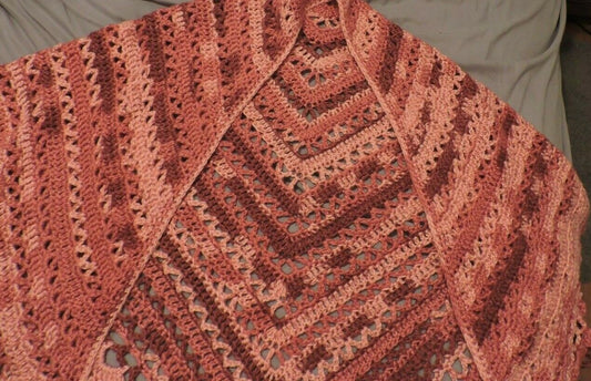 Beautiful Hand Crocheted Baby Blanket and