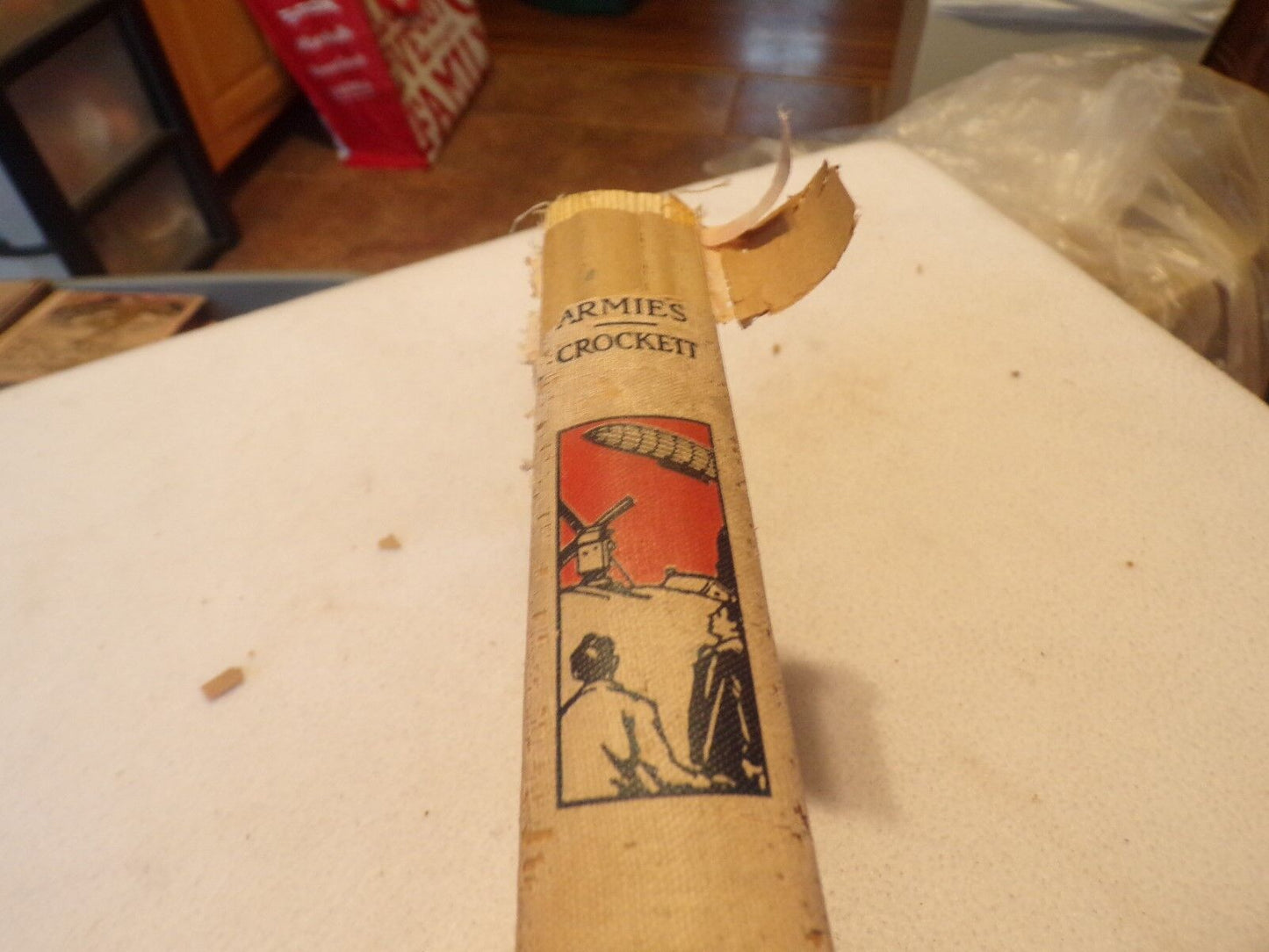 1915 Copy: Two American Boys With The Allied Armies by Major Sherman Crokett