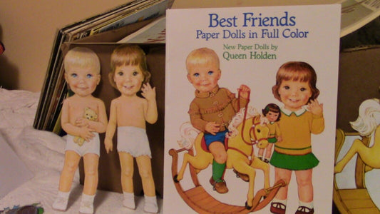 BEST FRIEND PAPER DOLLS--KATE AND CHARLES