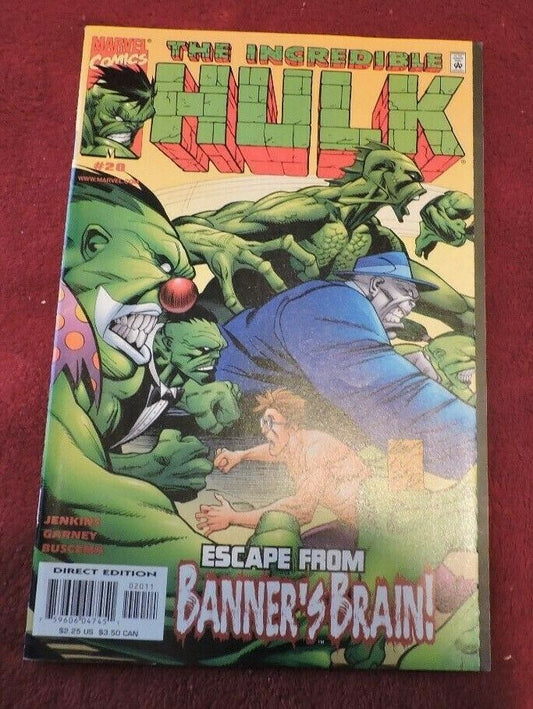 Marvel Presents: The Incredible HULK, Direct Edition #20