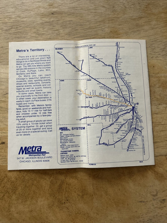 Milwaukee District Time Tables Apr 17 1989