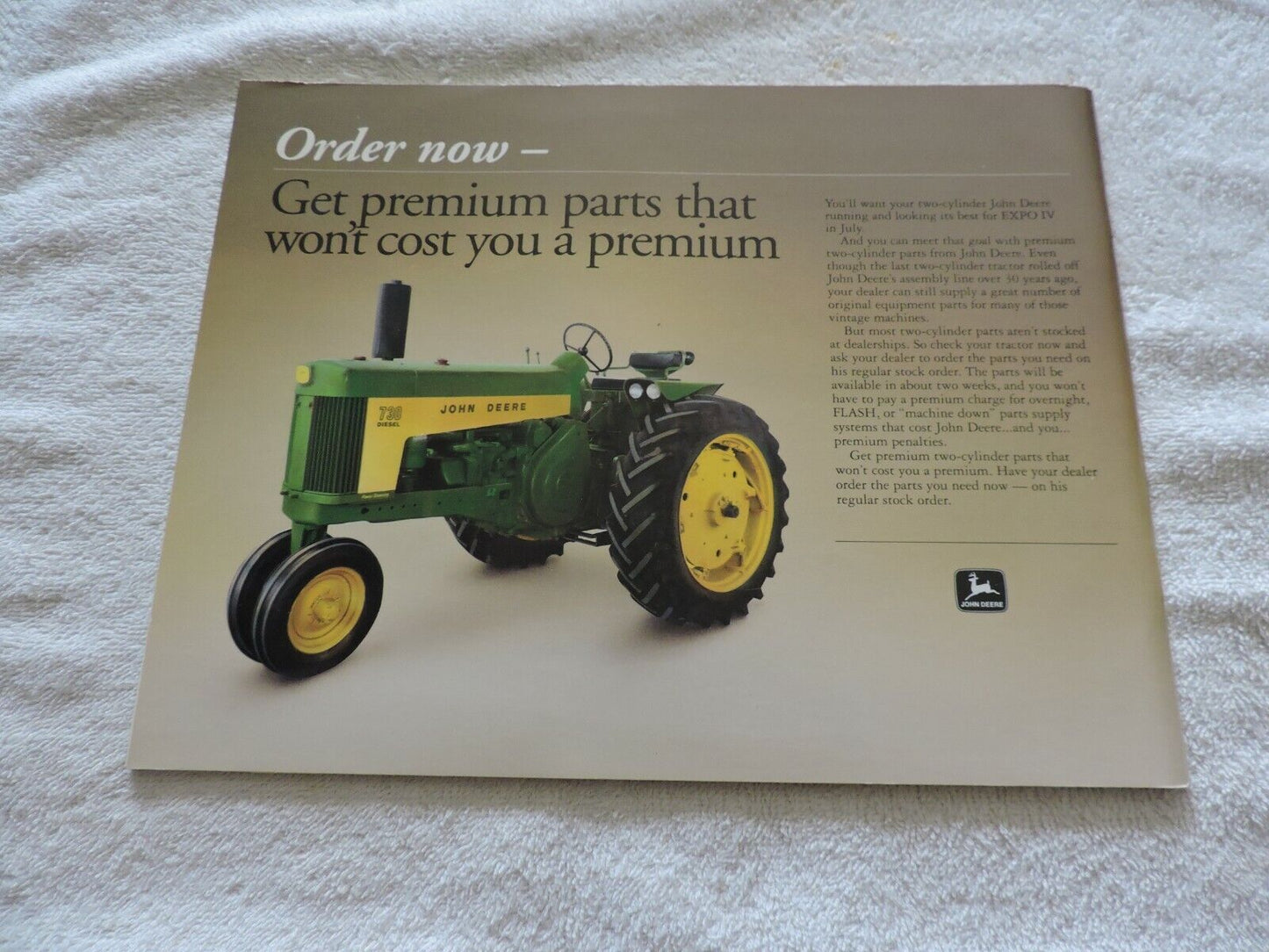 Two Cylinder January-February 1994 JOHN DEERE TRACTORS