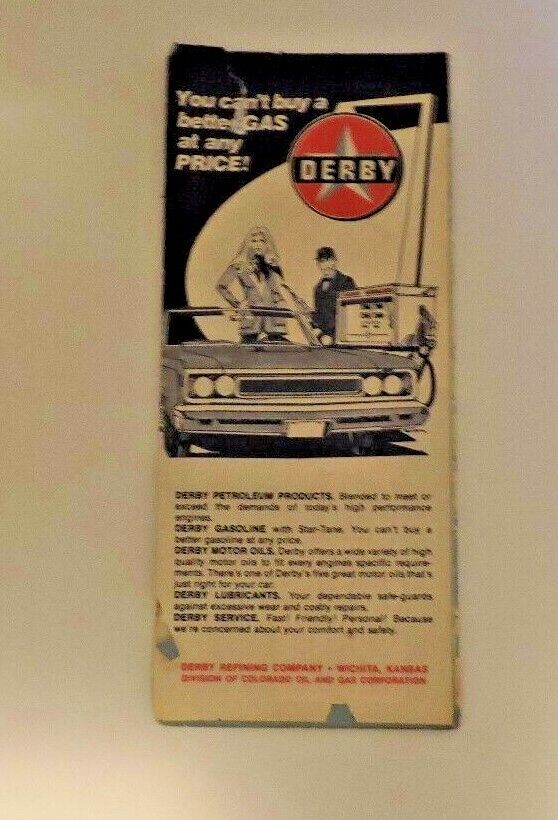 Vintage United States and Central United States Map By Derby