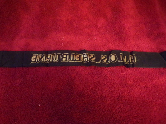 H.M.C.S Shelborne Canadian Navy Cap Ribbon